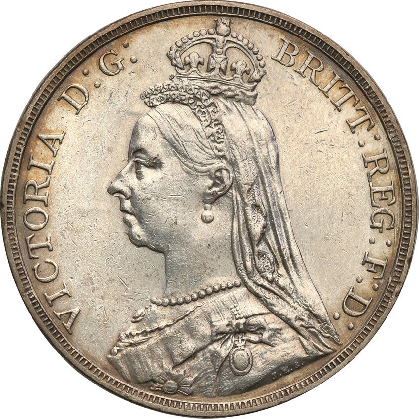 Wielka Brytania. 1 korona 1892